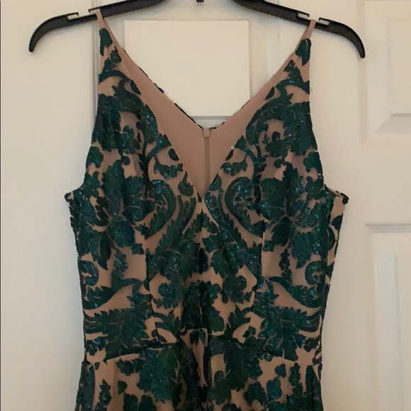 Dress the Population Dresses & Skirts - Gorgeous green lace sheer dress